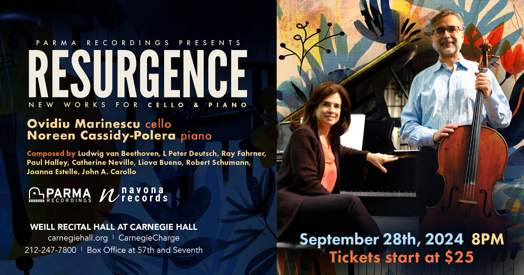 Resurgence Concert September 28, 2024 Carnegie Hall